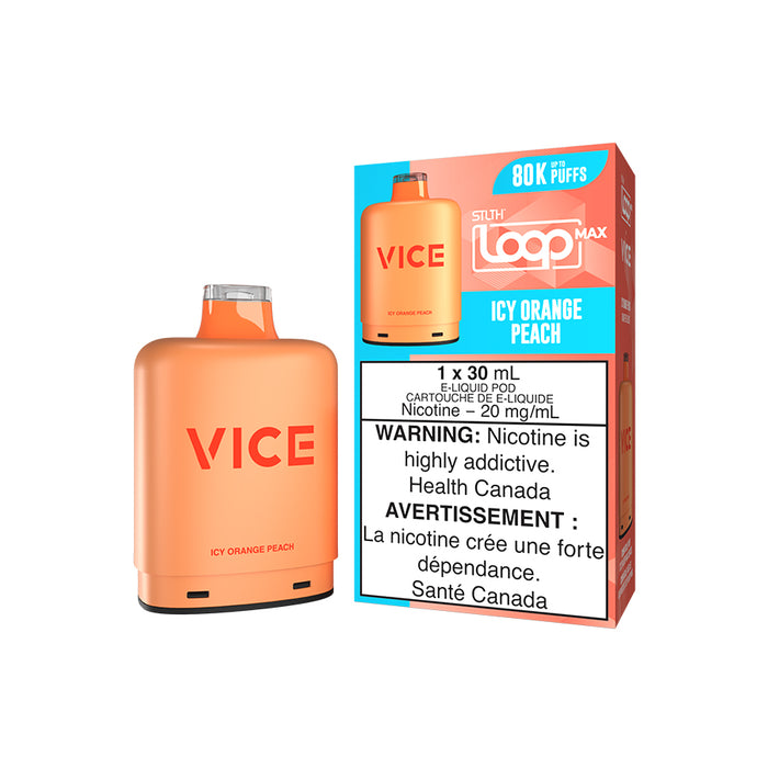 STLTH x Vice Loop Max 80K Pod - Icy Orange Peach
