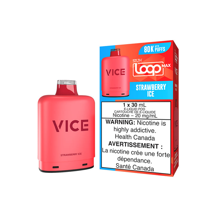 STLTH x Vice Loop Max 80K Pod - Strawberry Ice