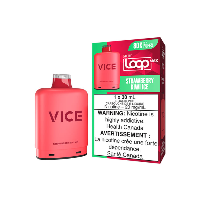 STLTH x Vice Loop Max 80K Pod - Strawberry Kiwi Ice