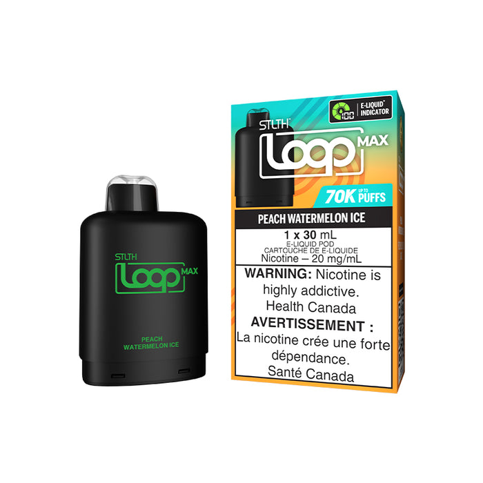 STLTH Loop Max 70K Pod - Peach Watermelon Ice