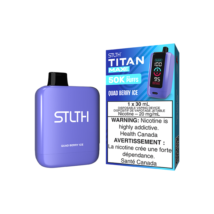 STLTH Titan Max 50K - Quad Berry Ice