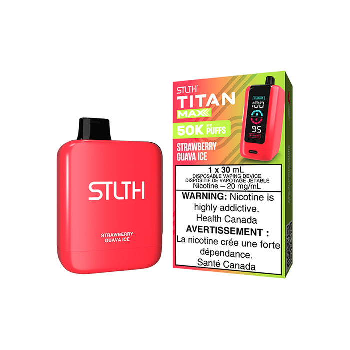 STLTH Titan Max 50K - Strawberry Guava Ice