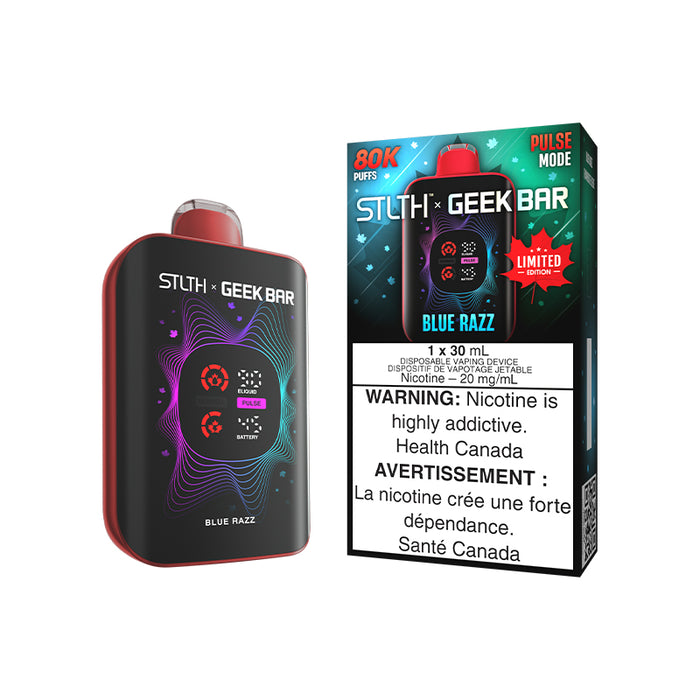 STLTH x Geek Bar 80K - Blue Razz (Canada Edition)