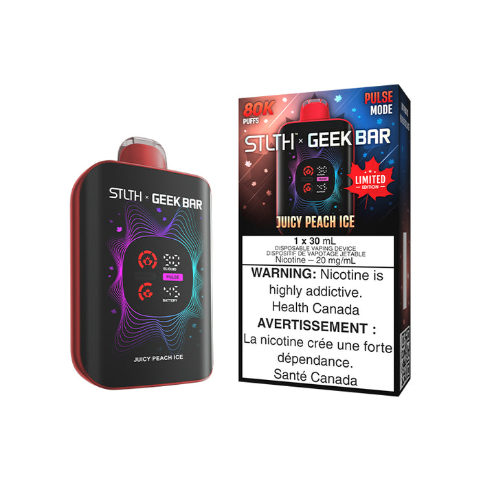 STLTH x Geek Bar 80K - Juicy Peach Ice (Canada Edition)