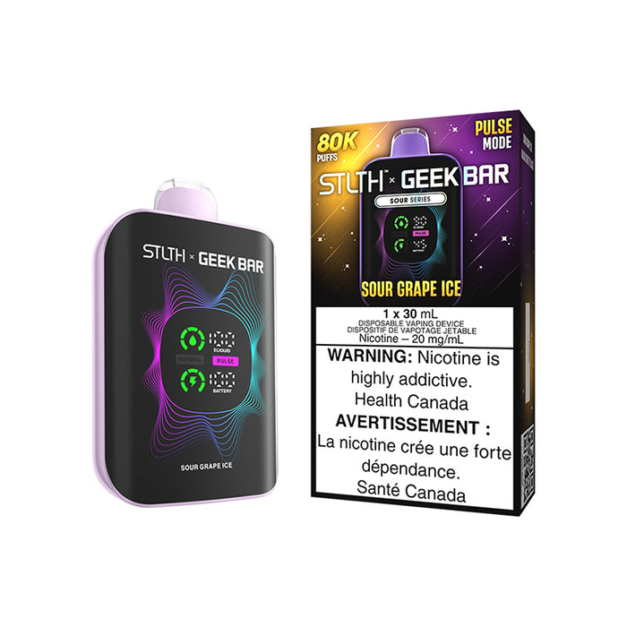 STLTH x Geek Bar 80K - Sour Grape Ice
