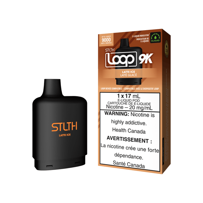 STLTH Loop 9K Pod - Latte Ice