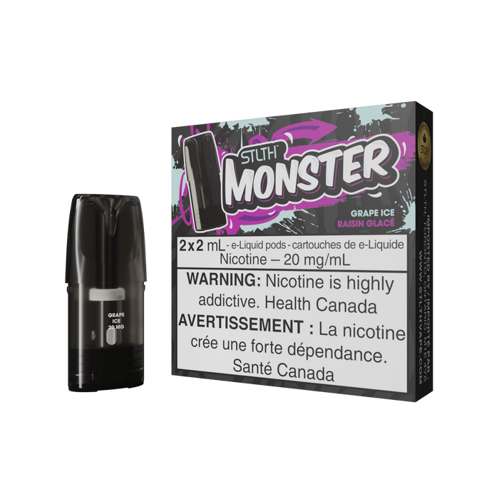 STLTH Monster Pod Pack - Grape Ice