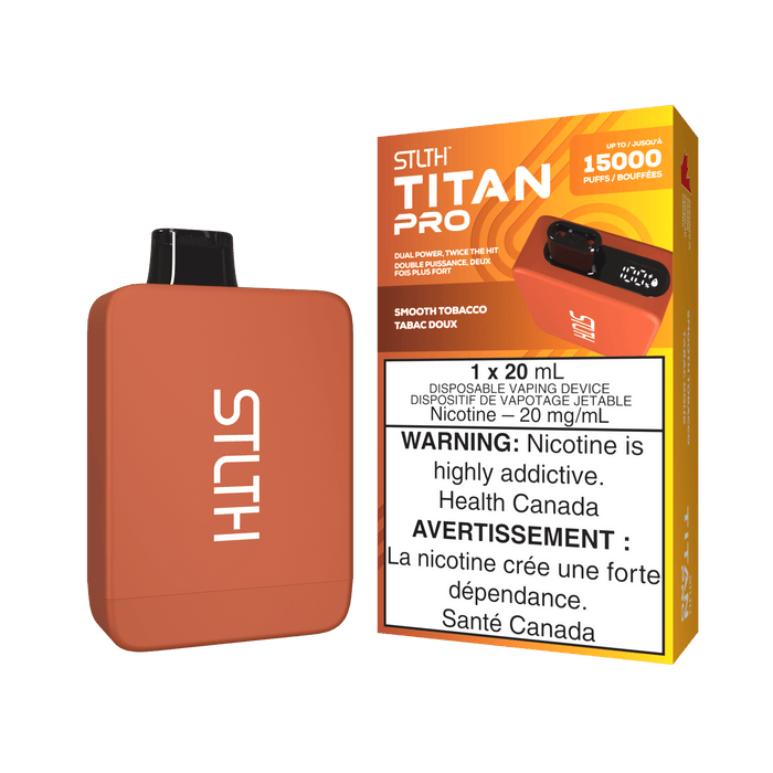 STLTH Titan Pro 15K - Smooth Tobacco