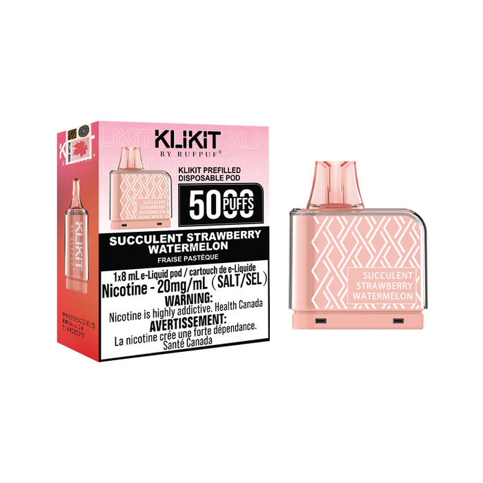 RufPuf Klikit 5000 Pod - Succulent Strawberry Watermelon Rufpuf