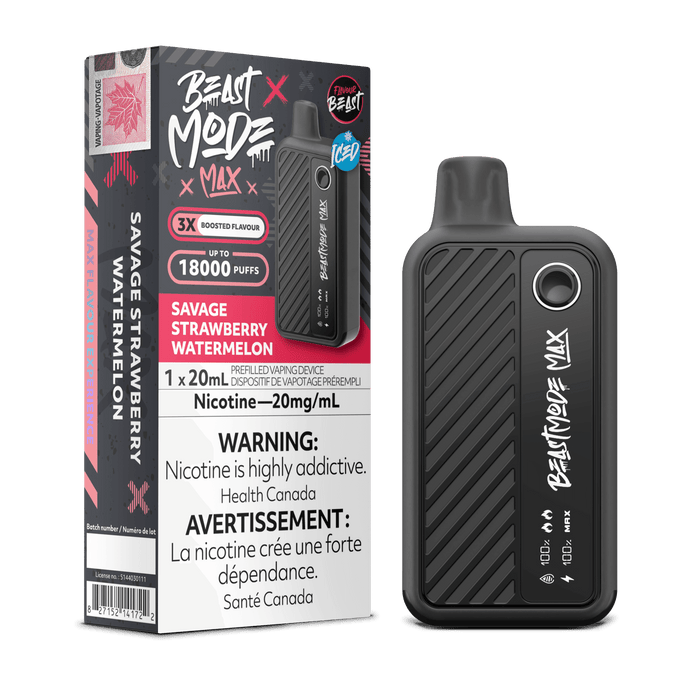 Flavour Beast 18000 - Savage Strawberry Watermelon