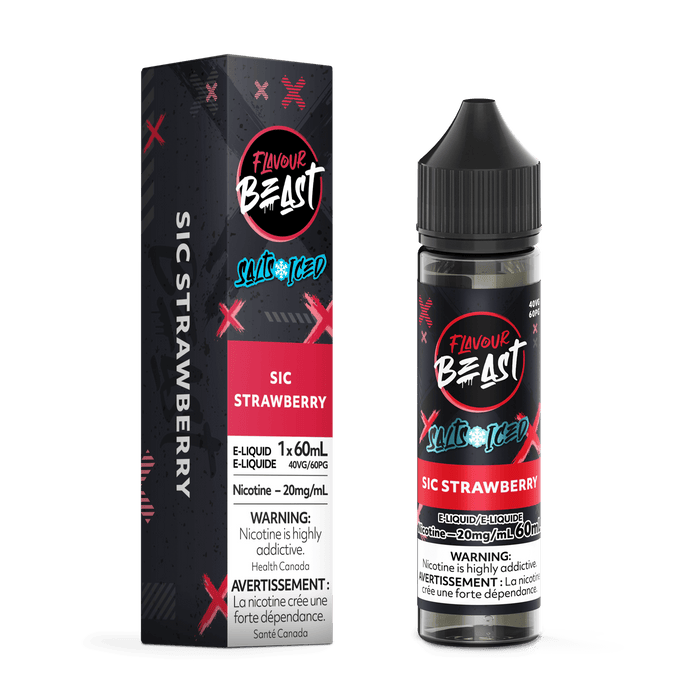 Flavour Beast 60 mL - Sic Strawberry