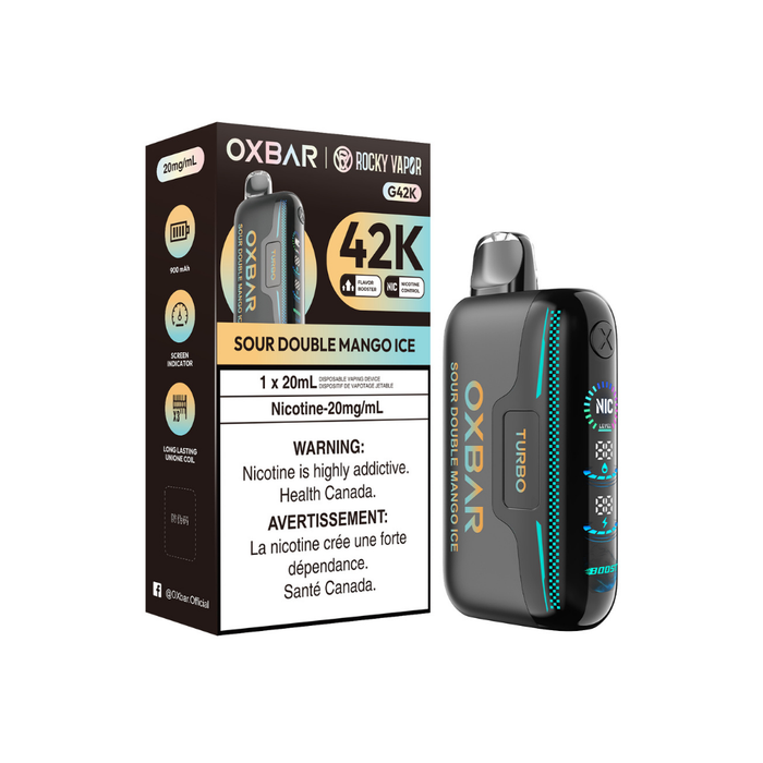 Oxbar 42K - Sour Double Mango Ice