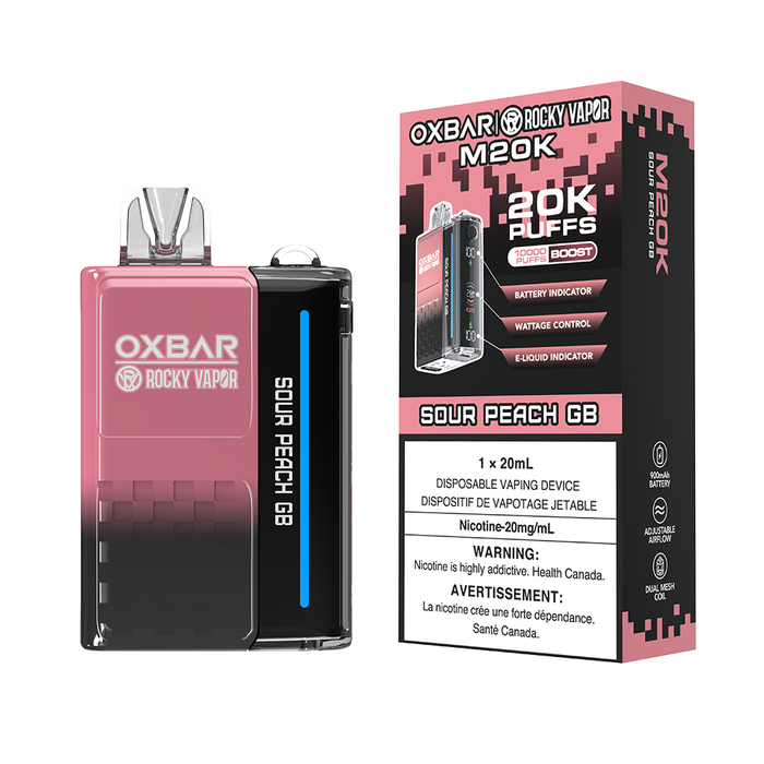 Oxbar 20000 - Sour Peach GB