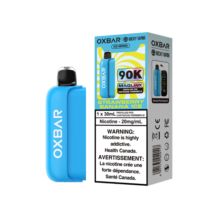 Oxbar Maglink 90K Pod - Strawberry Banana Ice