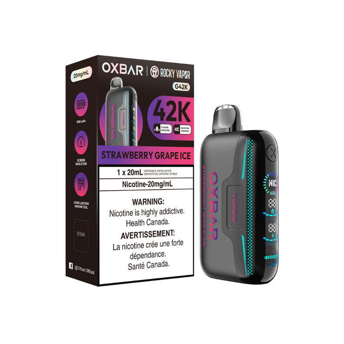 Oxbar 42K - Strawberry Grape Ice