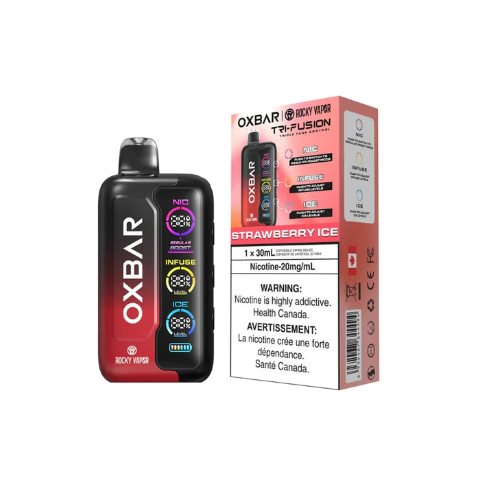 Oxbar Tri-Fusion - Strawberry Ice