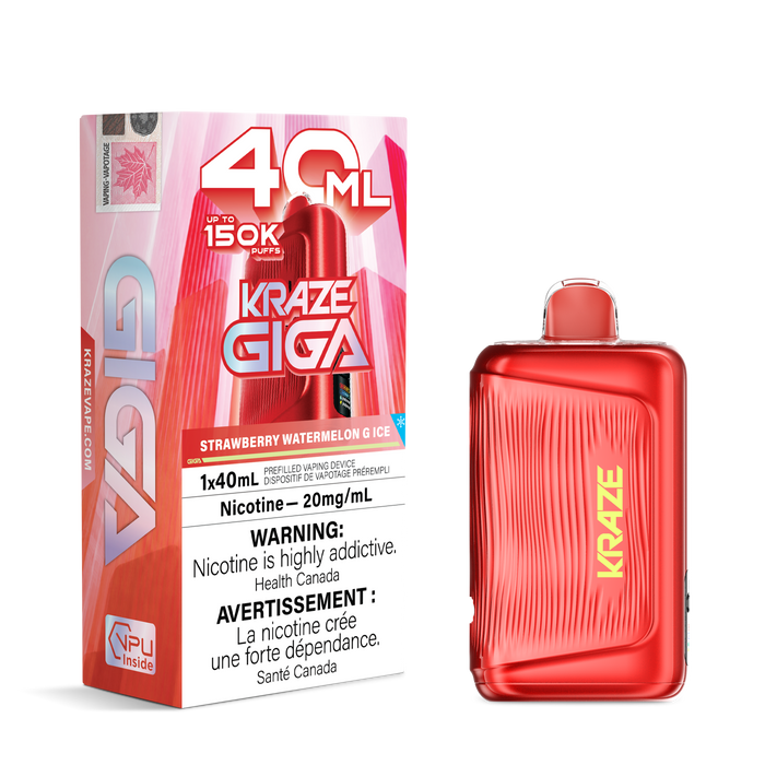 Kraze Giga 150K - Strawberry Watermelon G Ice