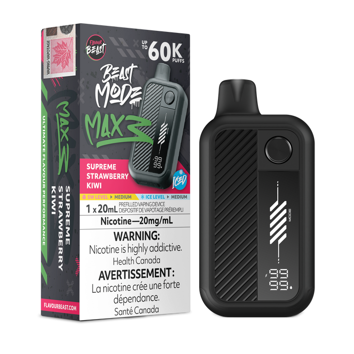 Flavour Beast 60K - Supreme Strawberry Kiwi Iced