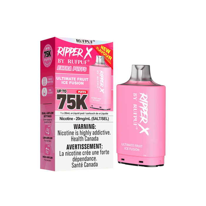 Ripper X 75K Pod - Ultimate Fruit Ice Fusion