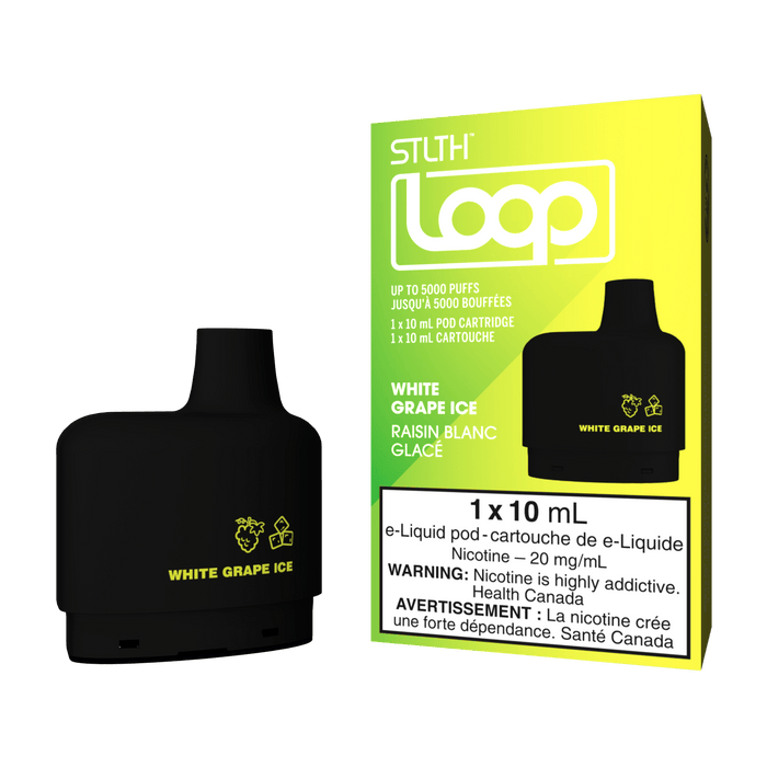 STLTH Loop 5K Pod - White Grape Ice