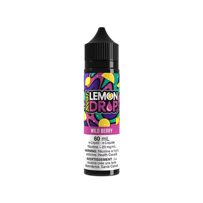 Lemon Drop Boost Salt 60 mL - Wild Berry