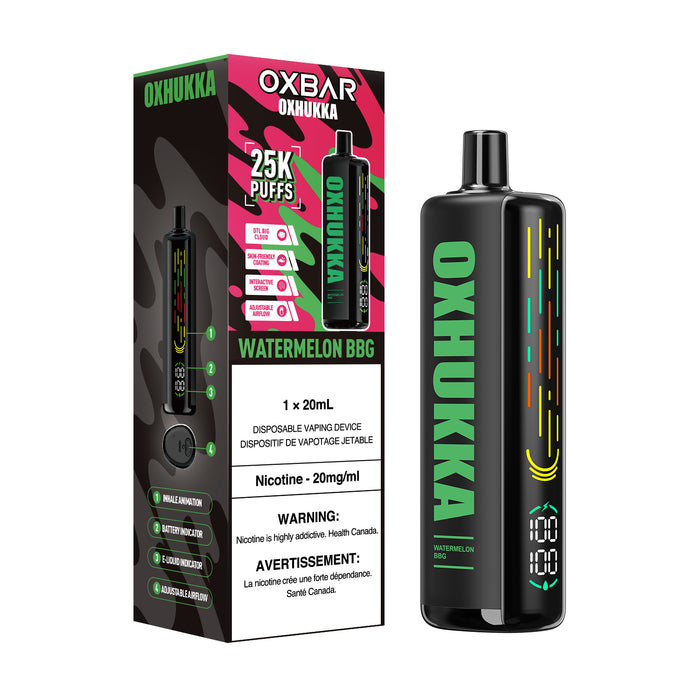 Oxbar Oxhukka 25K - Watermelon BBG