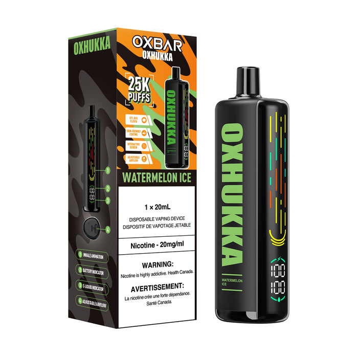 Oxbar Oxhukka 25K - Watermelon Ice