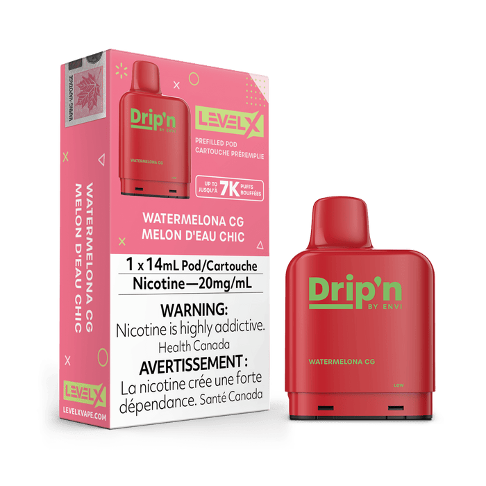 Envi Drip'n Level X 7000 Pod - Watermelona CG