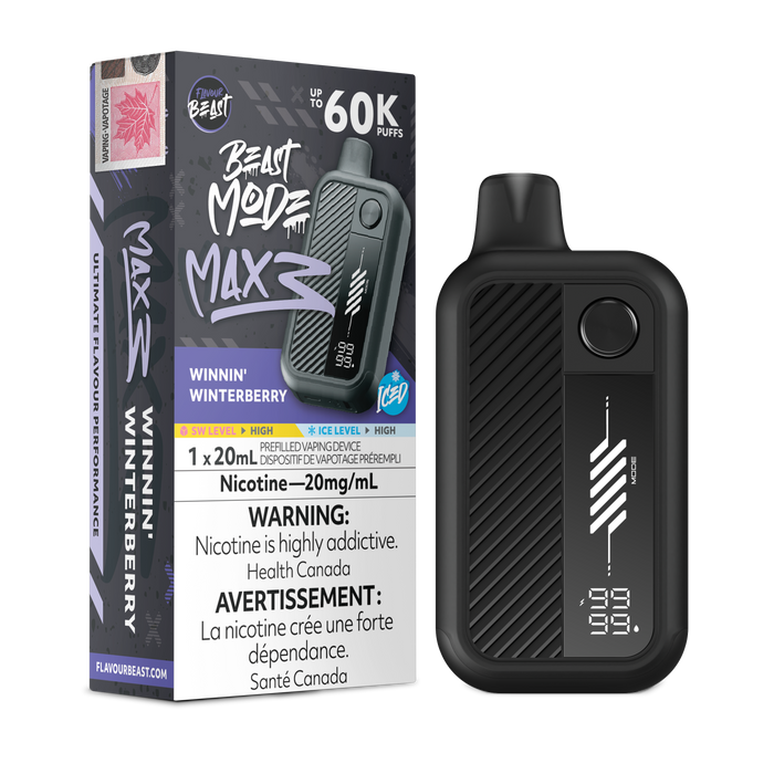 Flavour Beast 60K - Winnin' Winterberry Iced