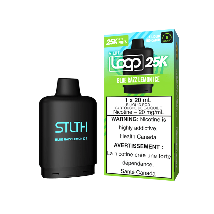 STLTH Loop 25K Pod - Blue Razz Lemon Ice