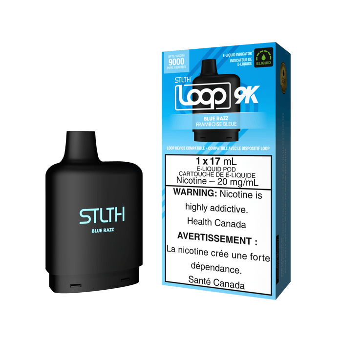 STLTH Loop 9K Pod - Blue Razz