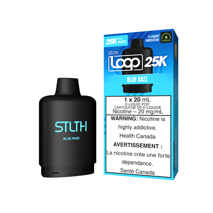 STLTH Loop 25K Pod - Blue Razz