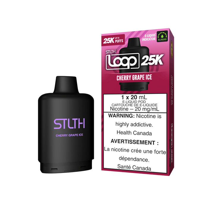 STLTH Loop 25K Pod - Cherry Grape Ice