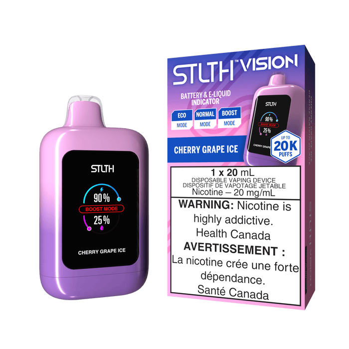 STLTH Vision 20K - Cherry Grape Ice