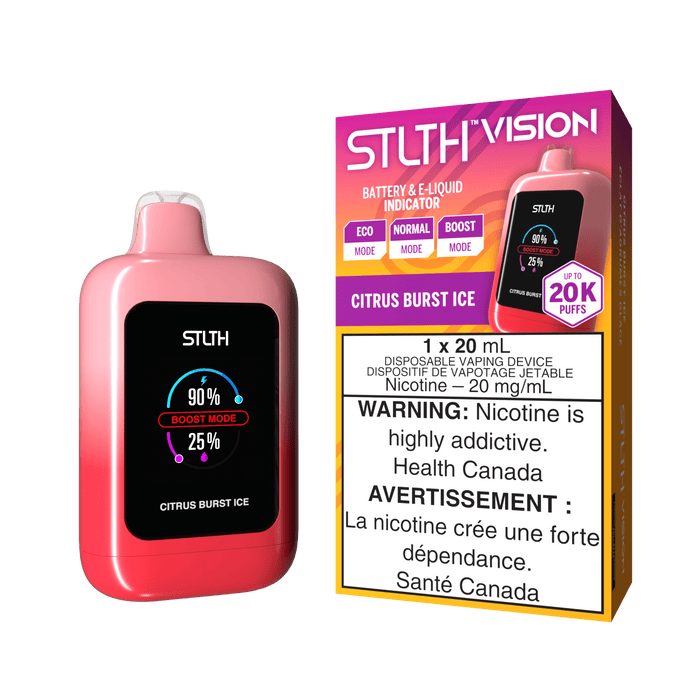 STLTH Vision 20K - Citrus Burst Ice