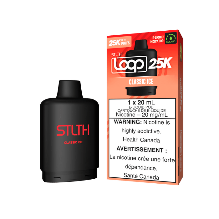 STLTH Loop 25K Pod - Classic Ice