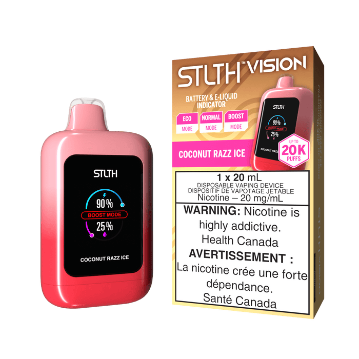 STLTH Vision 20K - Coconut Razz Ice