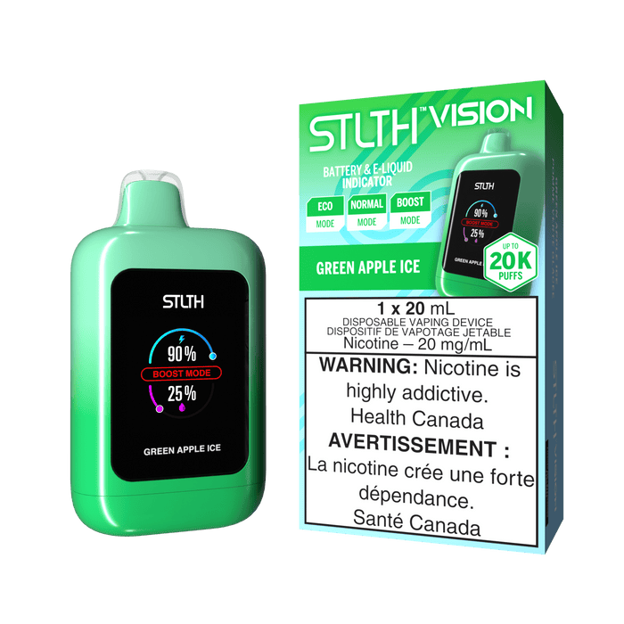 STLTH Vision 20K - Green Apple Ice