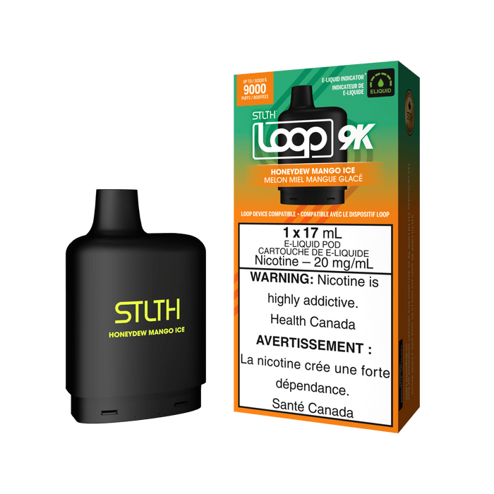 STLTH Loop 9K Pod - Honeydew Mango Ice