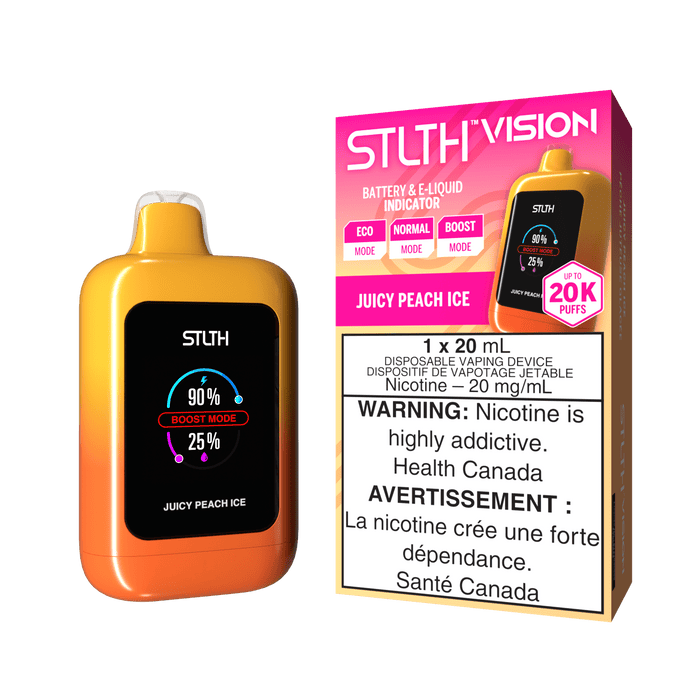 STLTH Vision 20K - Juicy Peach Ice