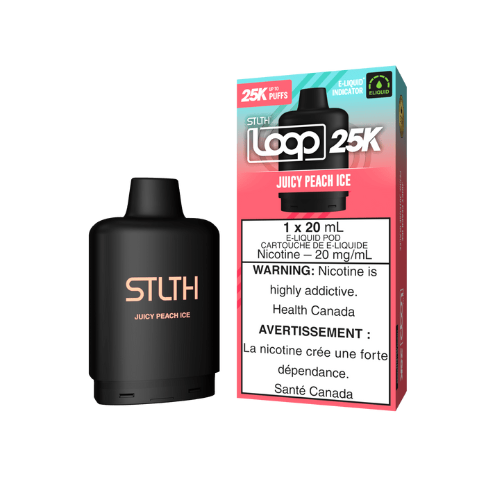 STLTH Loop 25K Pod - Juicy Peach Ice