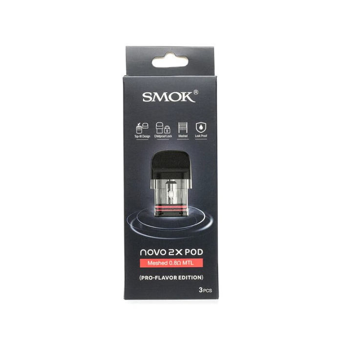 SMOK Novo 2X Replacement Pods (3 pack)