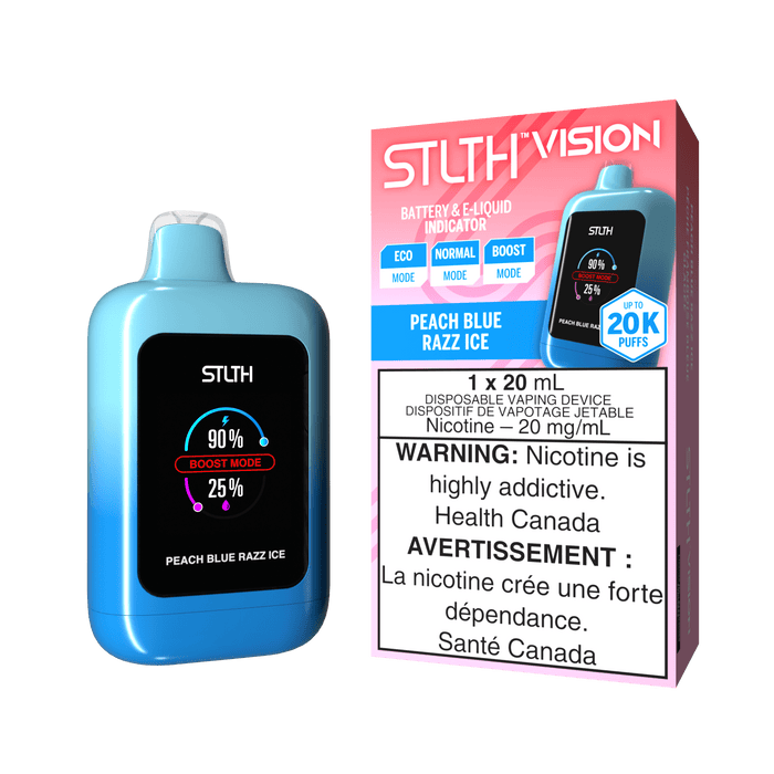 STLTH Vision 20K - Peach Blue Razz Ice