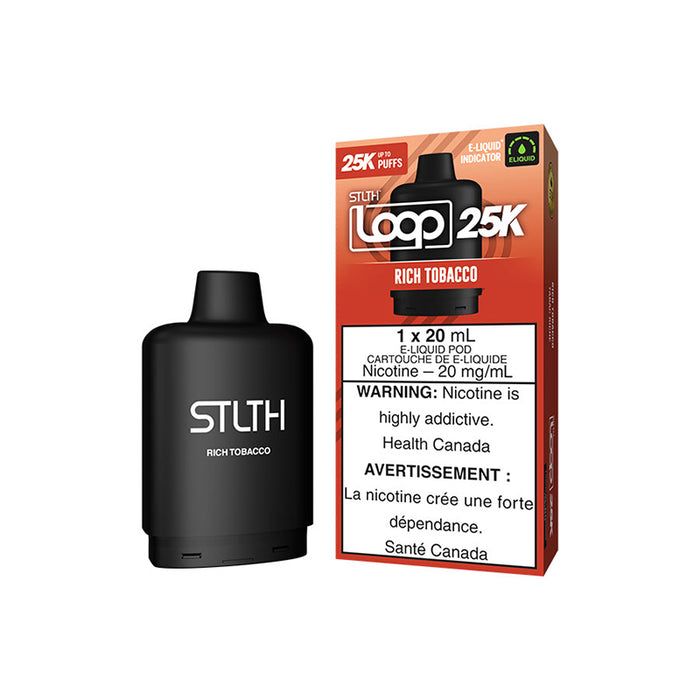 STLTH Loop 25K Pod - Rich Tobacco