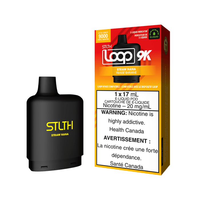 STLTH Loop 9K Pod - Straw Nana