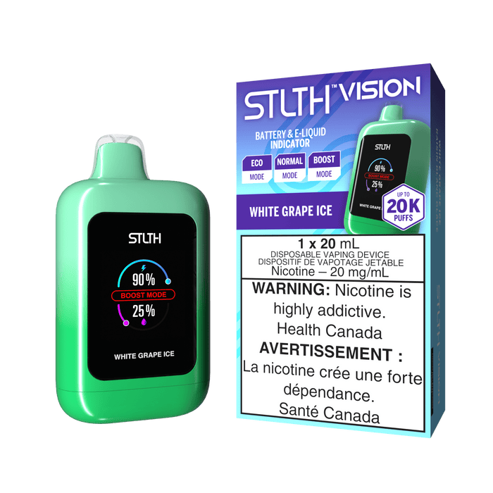 STLTH Vision 20K - White Grape Ice