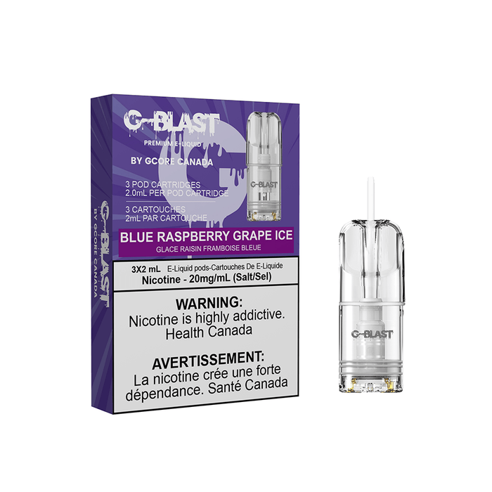 G-Blast Pod Pack - Blue Raspberry Grape Ice