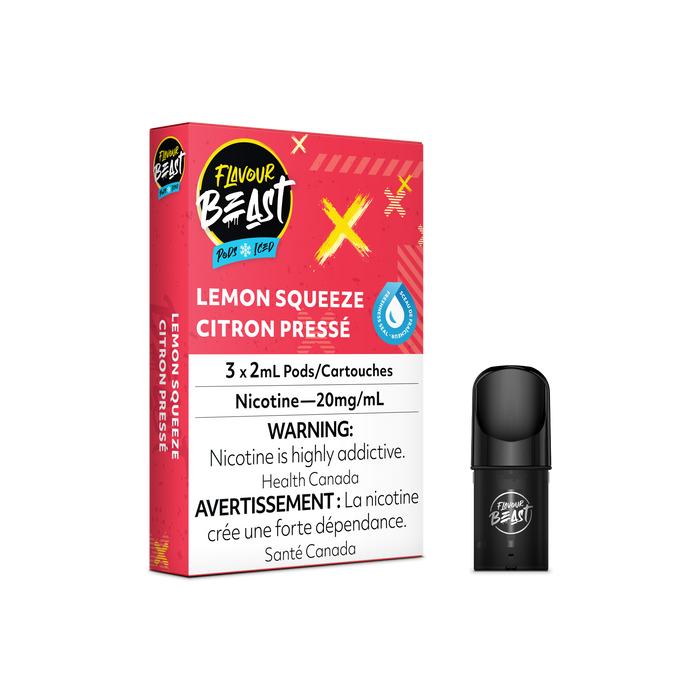 Flavour Beast Pod Pack - Lemon Squeeze Iced