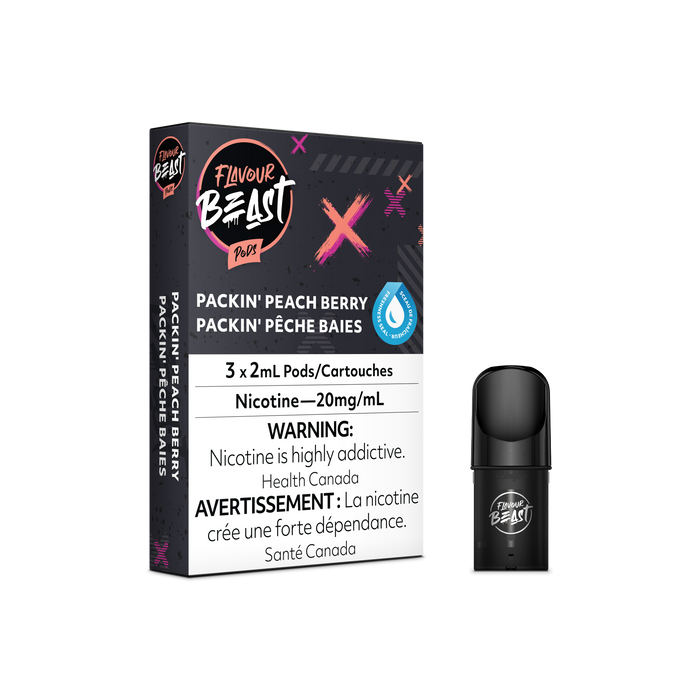 Flavour Beast Pod Pack - Packin' Peach Berry