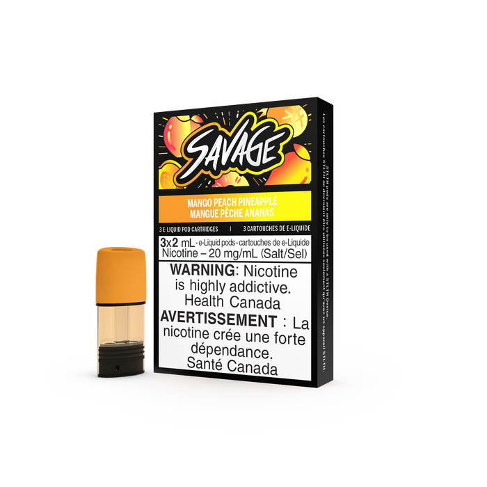 STLTH Savage Pod Pack - Mango Peach Pineapple